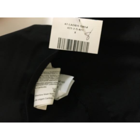 Slimming Swimsuit Womens 6 Tummy Control One Piece Swim Ruching Black Beach - Picture 9 of 9